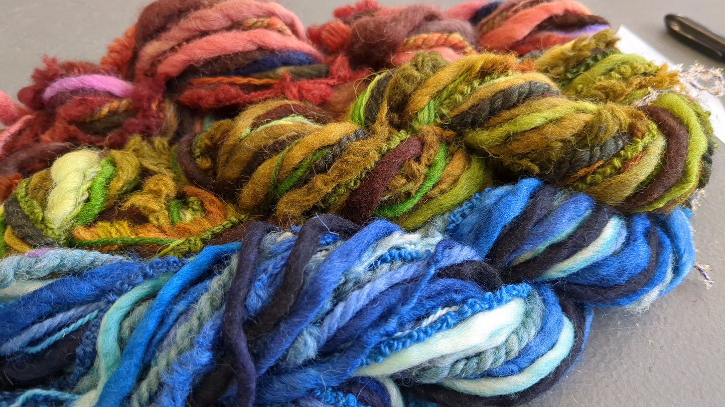 Creative textiles Fab felting hand dyed yarns - 100g- FFY setA