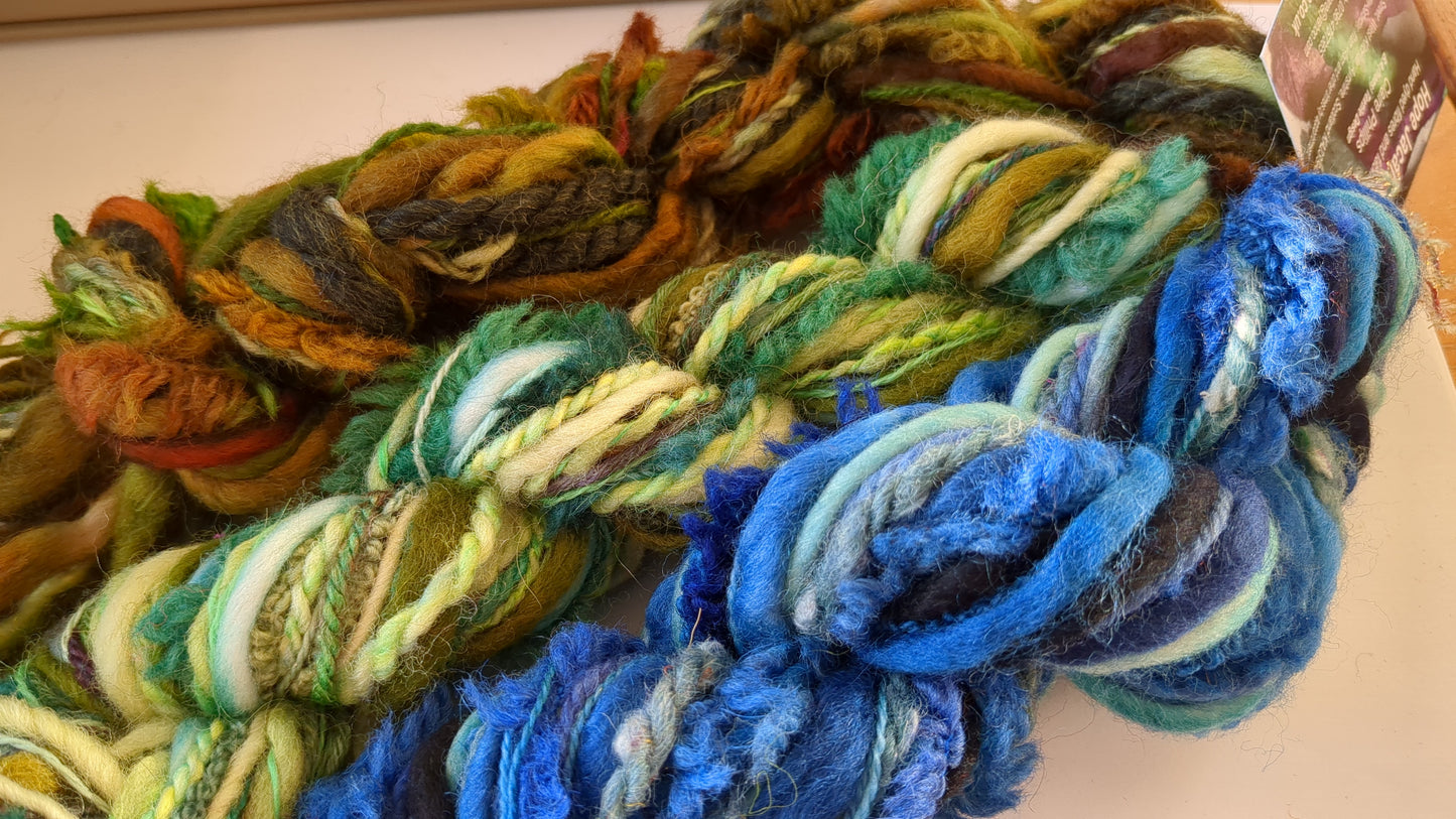 Creative textiles Fab felting hand dyed yarns - 100g- FFY setB