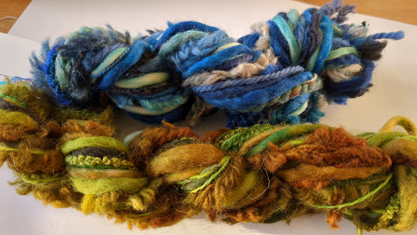 Creative textiles Fab felting hand dyed yarns - 50g- FFY setJ