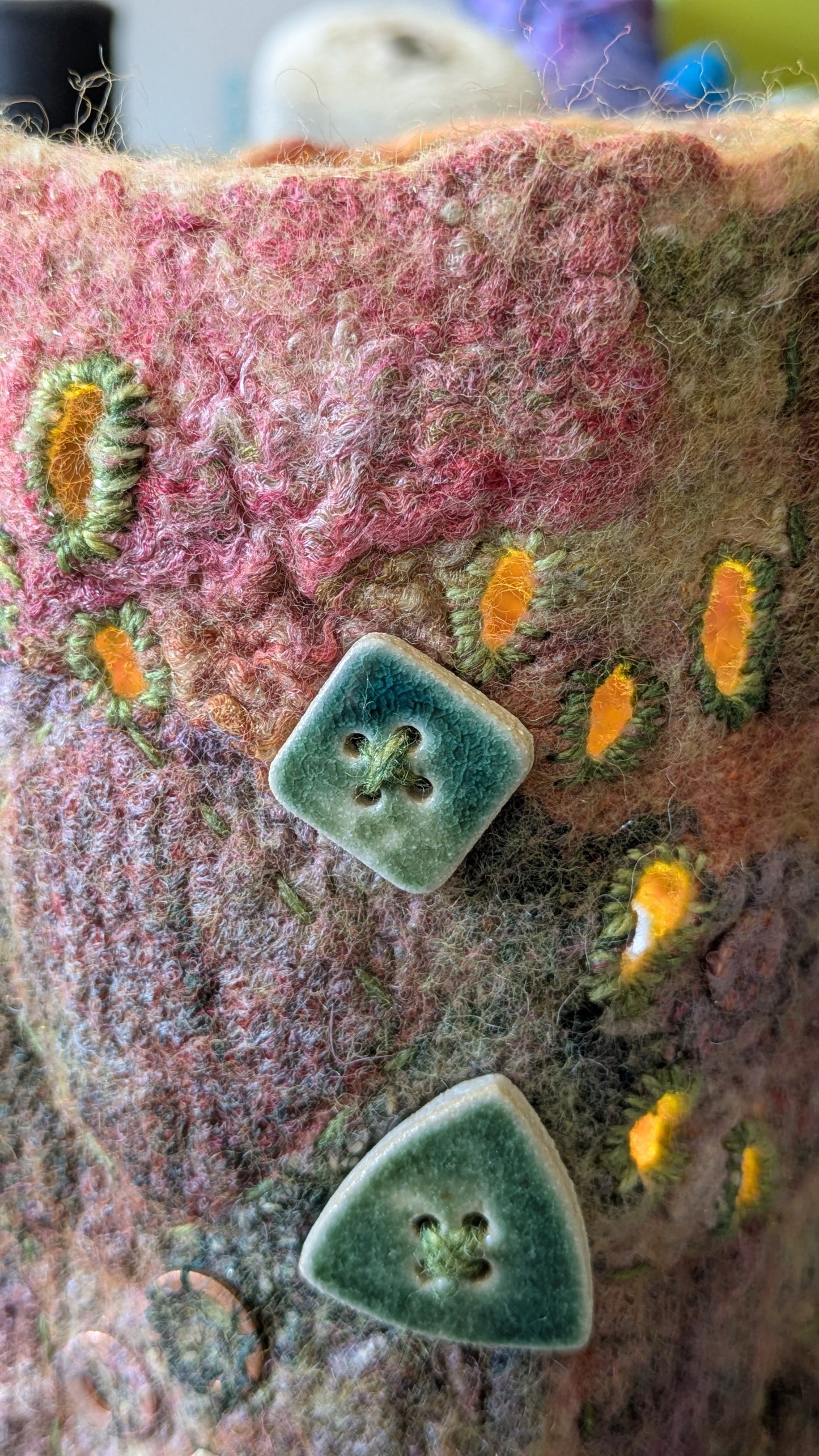 Deposit Workshop - Wet Felt lamp shade design of your choice - Sat 28th Feb