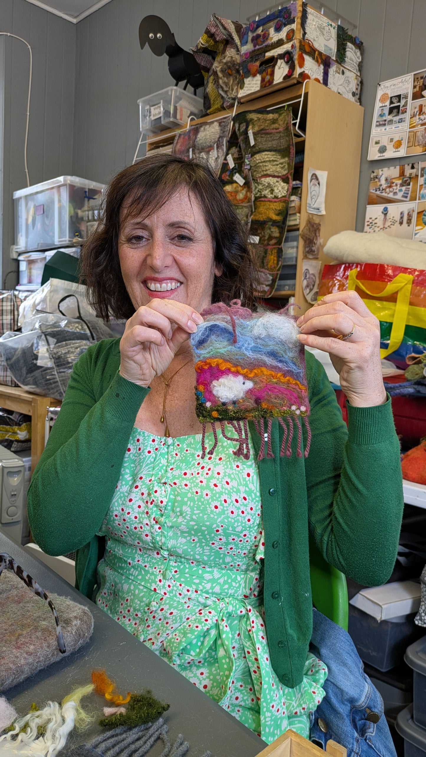 Needle felt 2d/3d sheep workshop Saturday 14th March