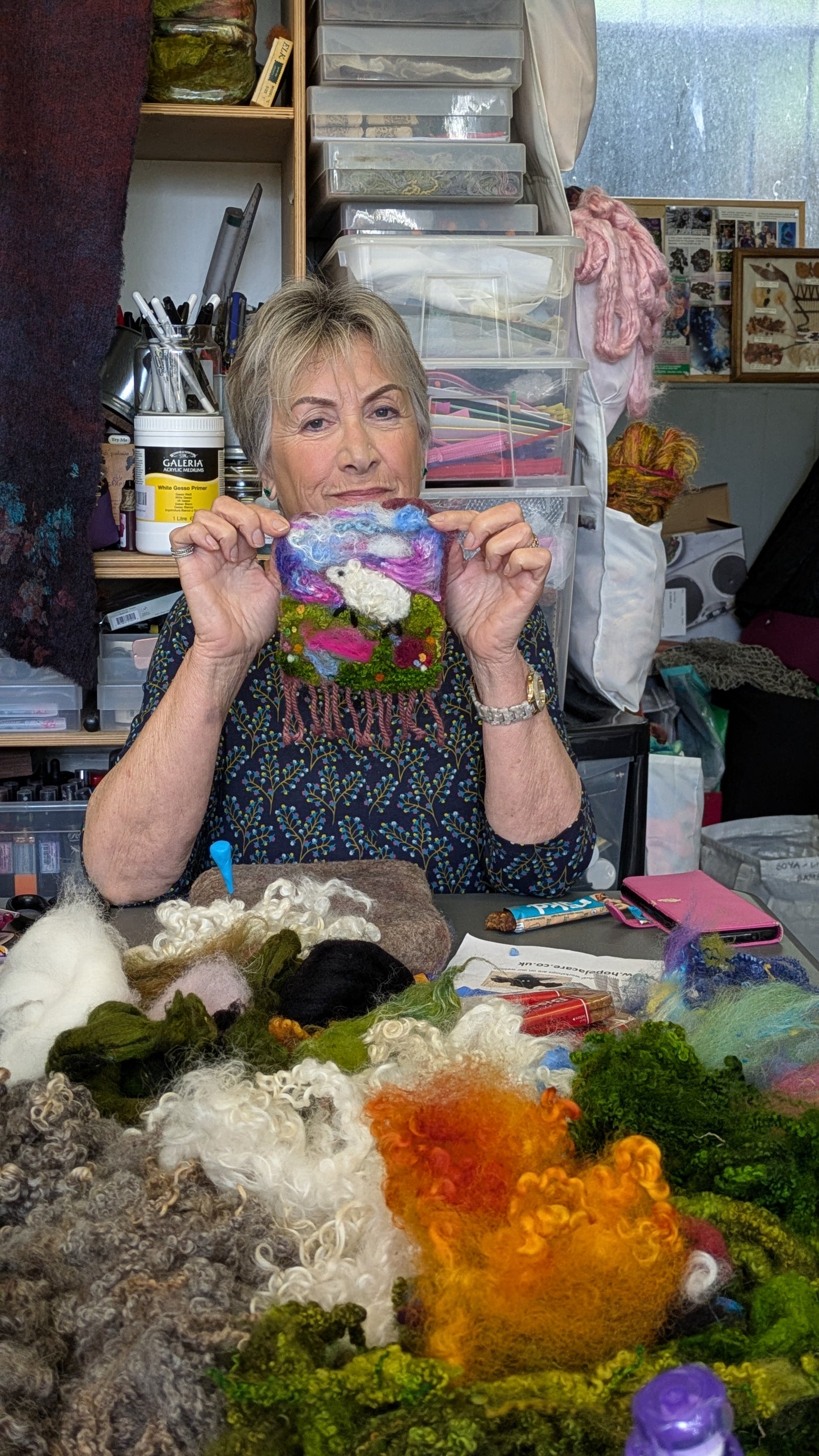 Needle felt 2d/3d sheep workshop Saturday 14th March