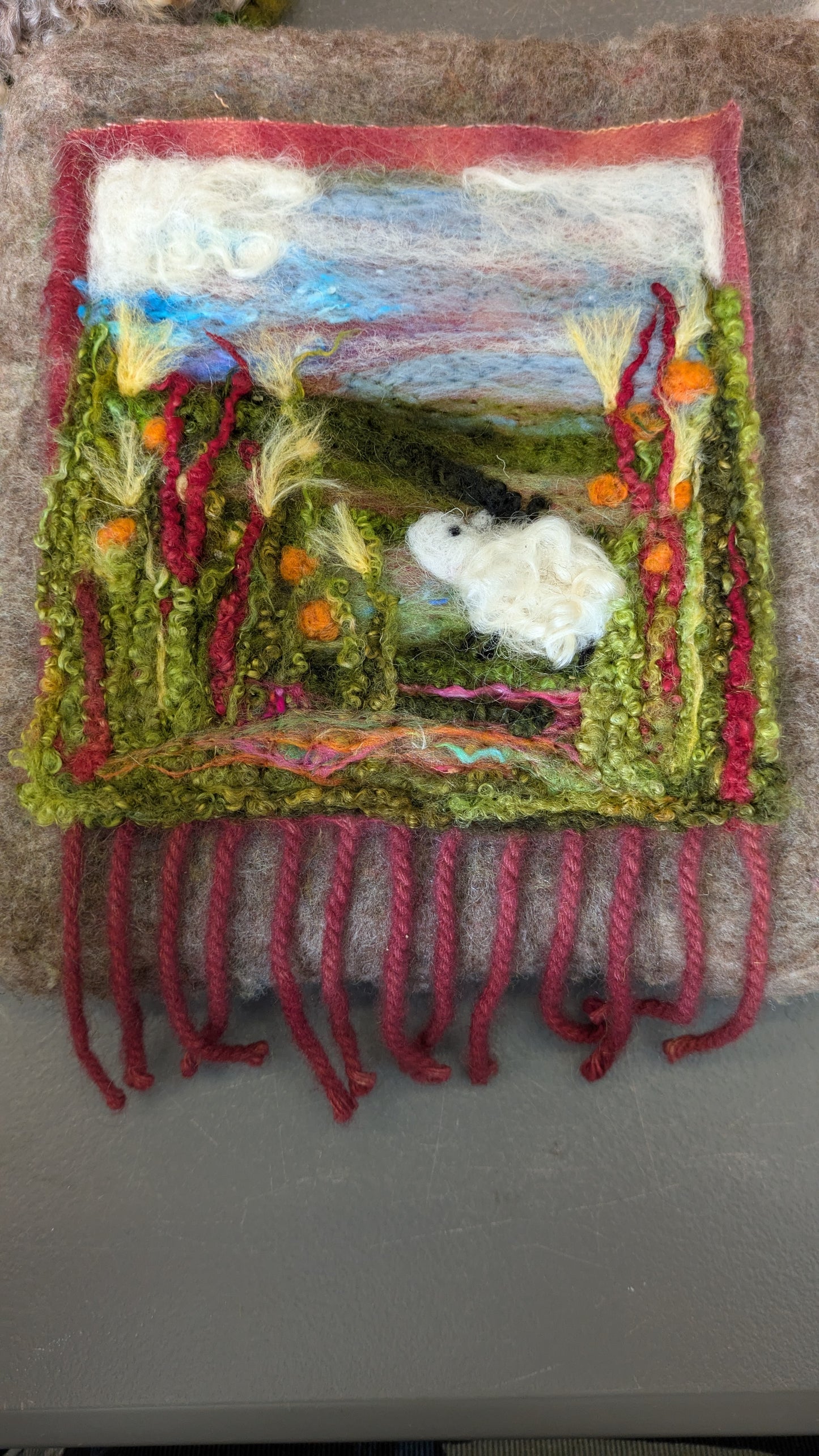 Needle felt 2d/3d sheep workshop Saturday 14th March