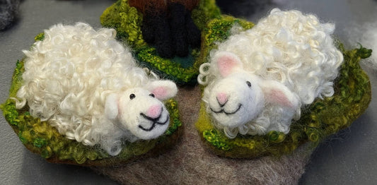 Needle felt 2d/3d sheep workshop Saturday 14th March