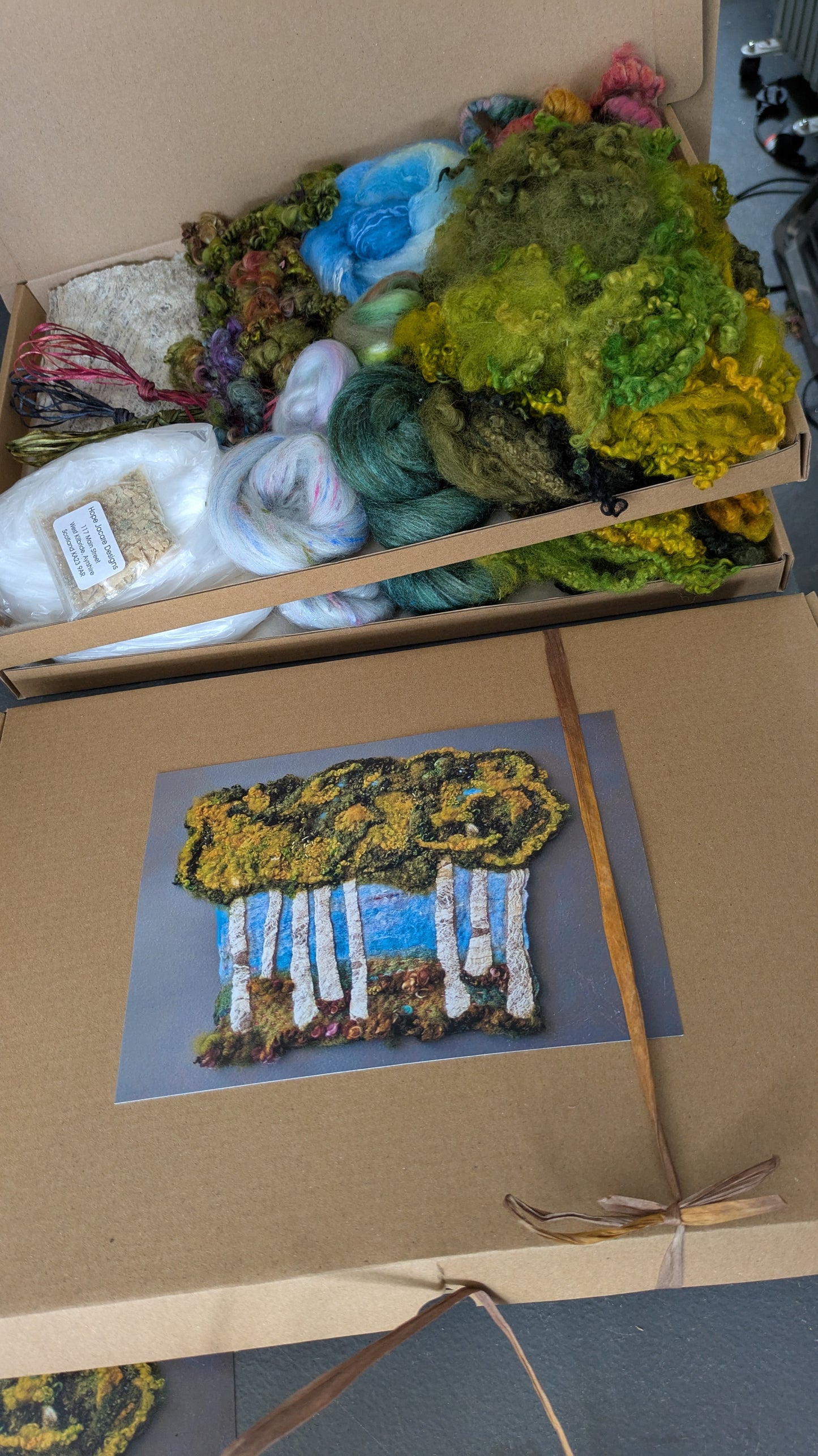 "Fantasy Forest" lux felting kit