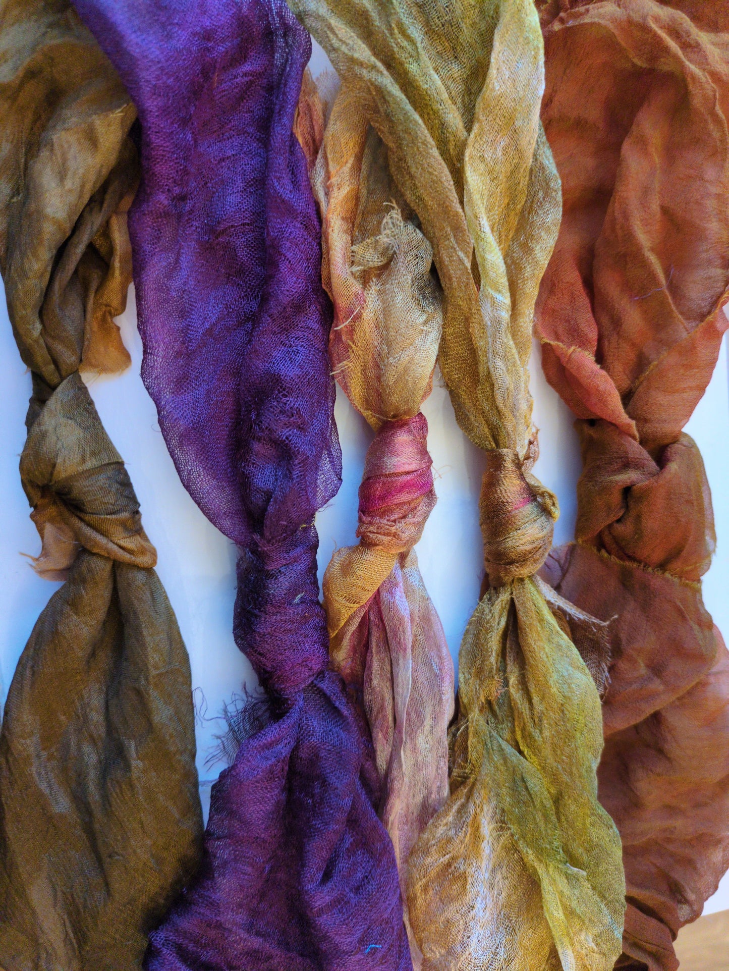 Nuno felt silk fabrics experimental pack NS13