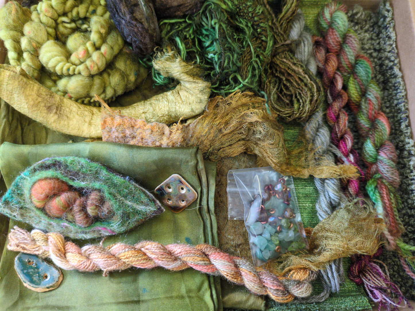 Forest floor creativity packs , stitch experiment FCP03