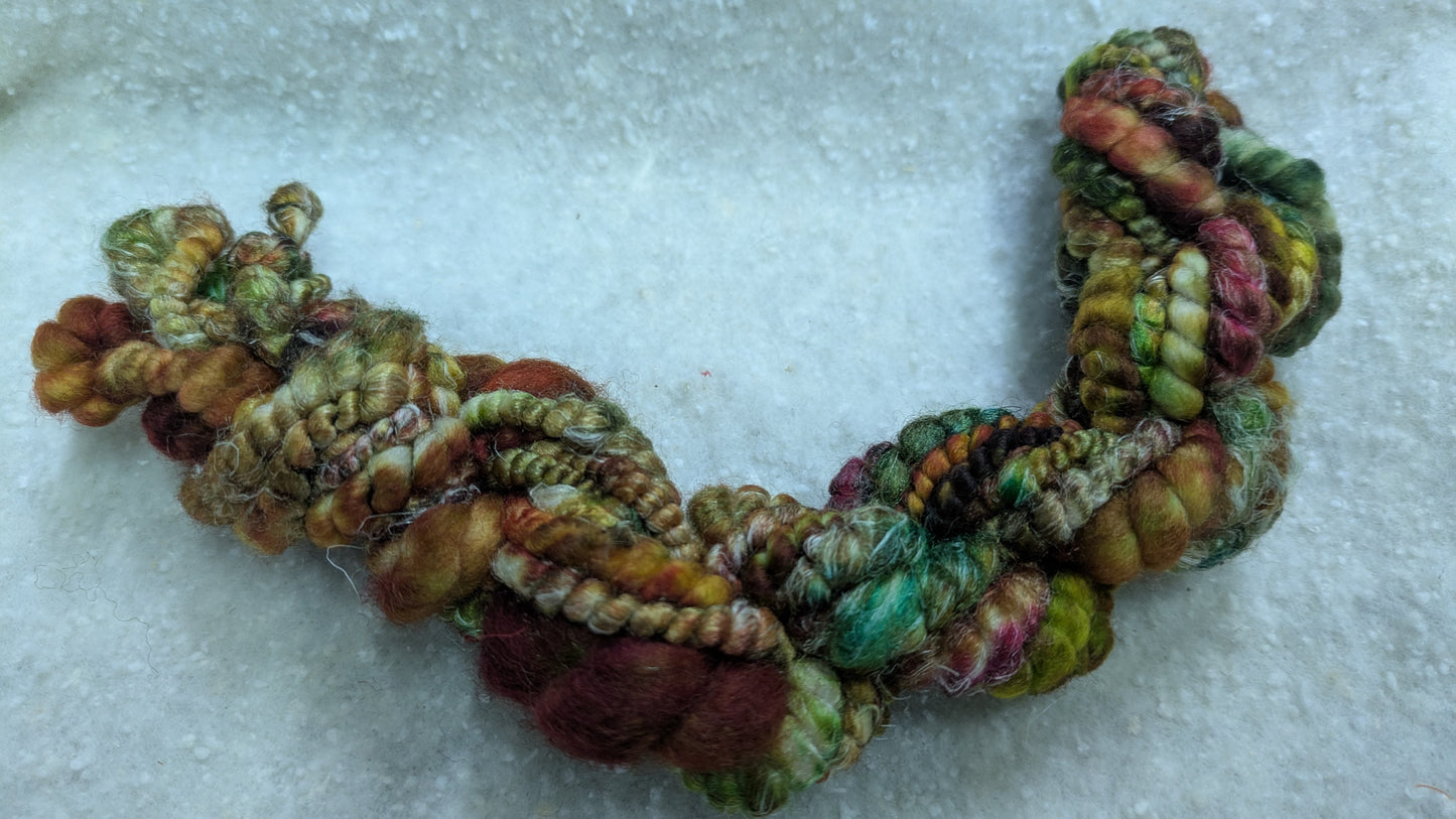 Creative textiles Hand spun/ hand dyed yarns - 40g- HSY26