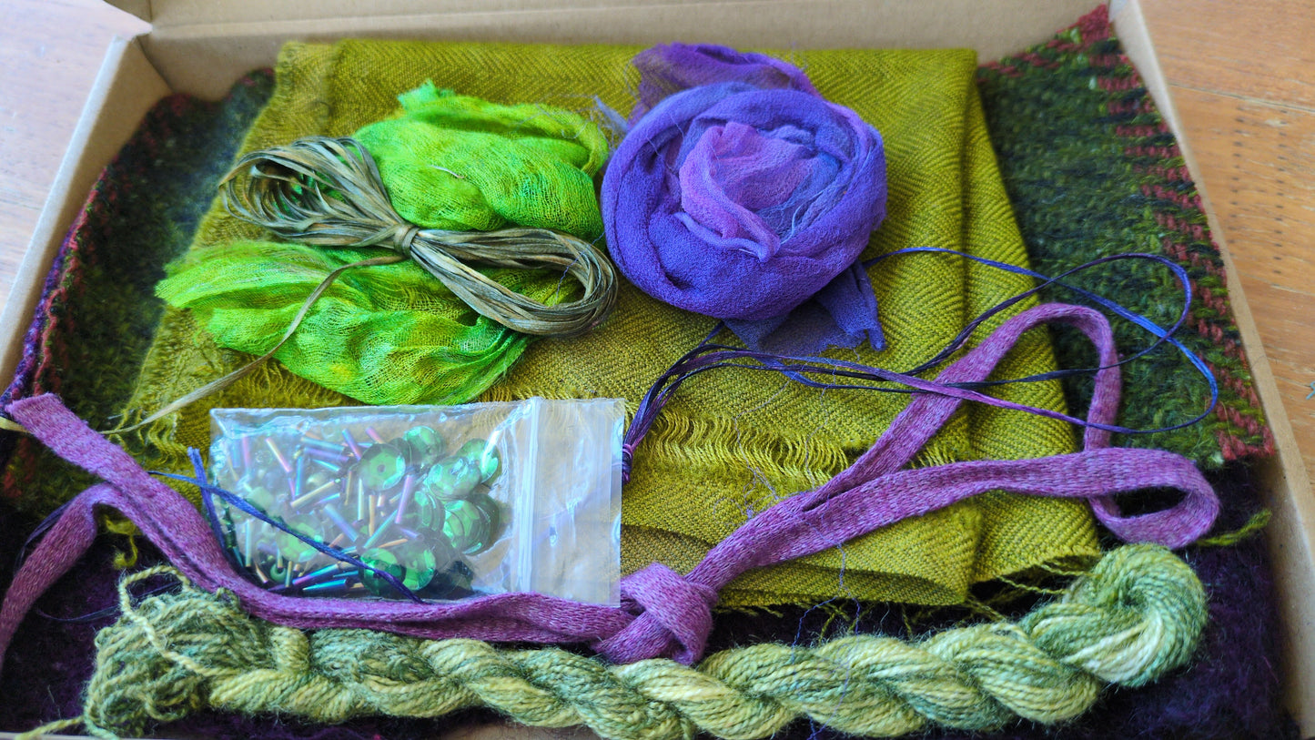 Thistles creativity packs , stitch experiment THCP06