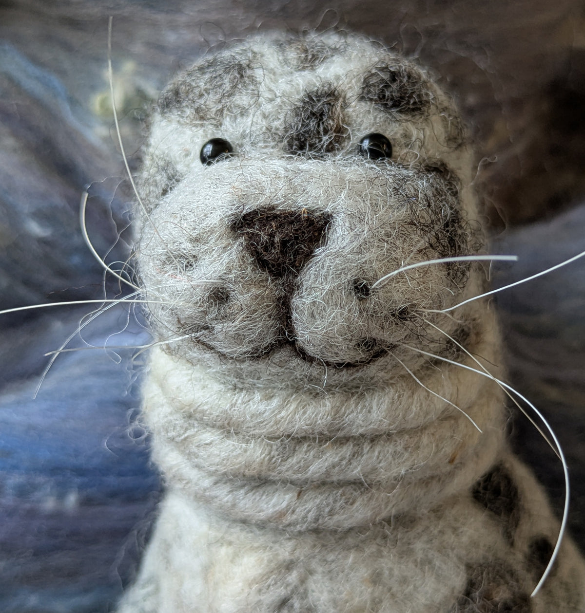 "Peek - a - boo Bernard" lux needle felting kit