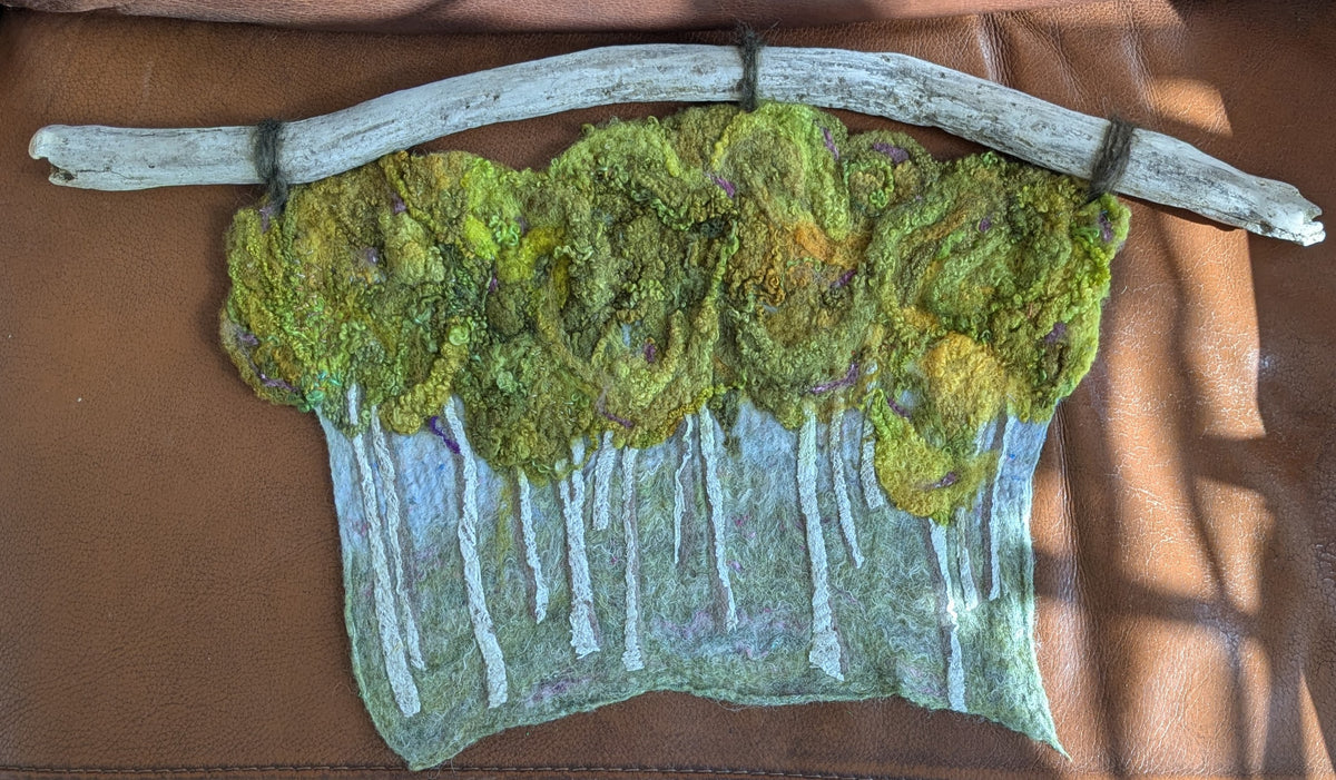 Workshop deposit- Wet Felt picture of your choice - Sat 27th March