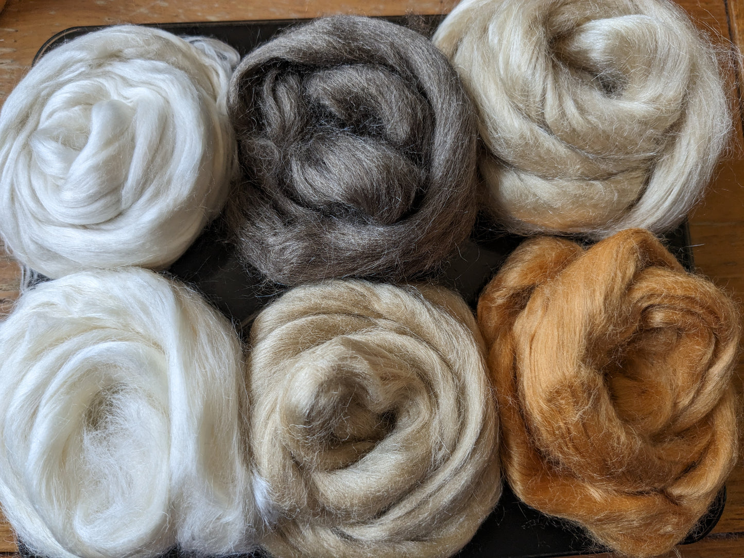 luxurious 35g natural silk fibres selection
