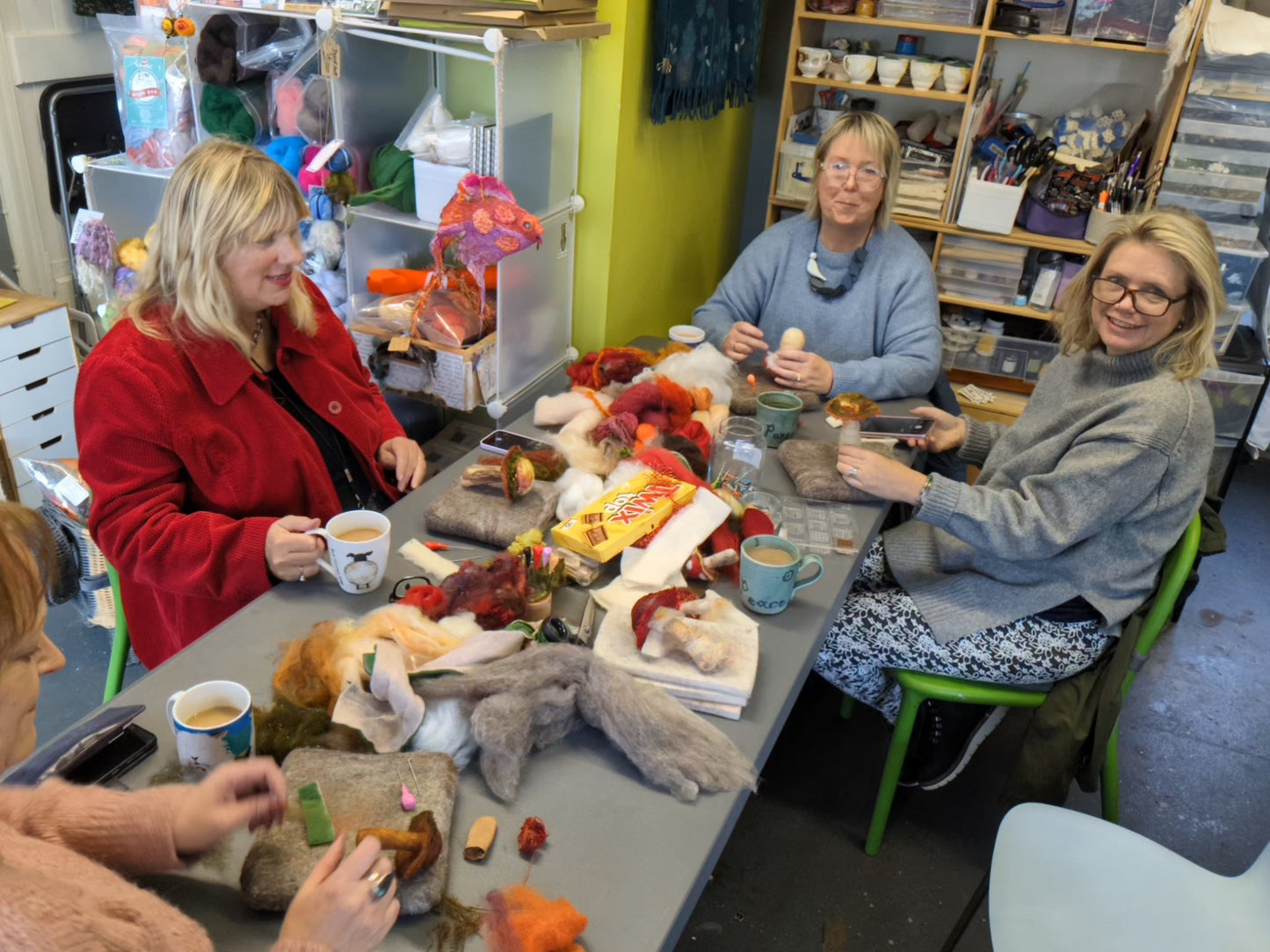 Deposit payment Workshop - Needle felted 2d/3d workshop Saturday 21st June