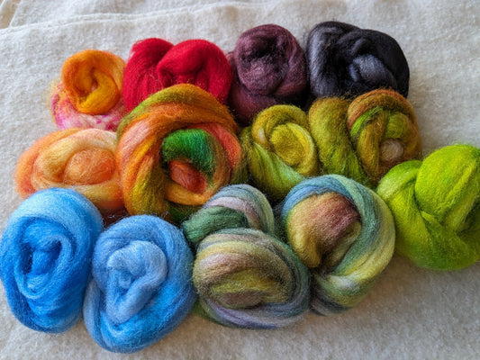 Hand-dyed sparkle selection a mix of different dye lots SPKL6