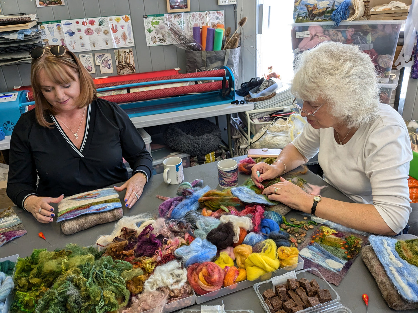 Deposit payment Workshop - Needle felted 2d/3d workshop Saturday 21st June