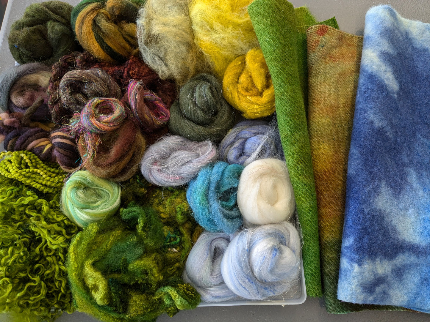 230g luxury needle-felt pack -Landscape SNF11