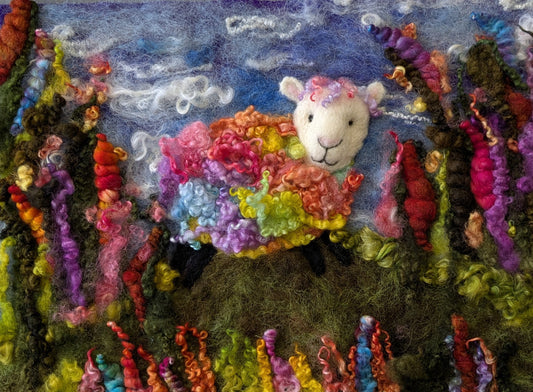 "Wendy from Whithorn" lux needle felting kit