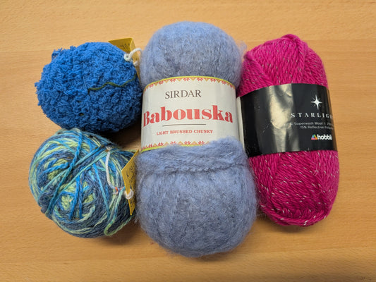 Second Hand Wool and Acrylic Yarn