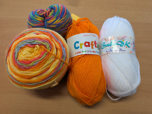 Second Hand Acrylic Yarn