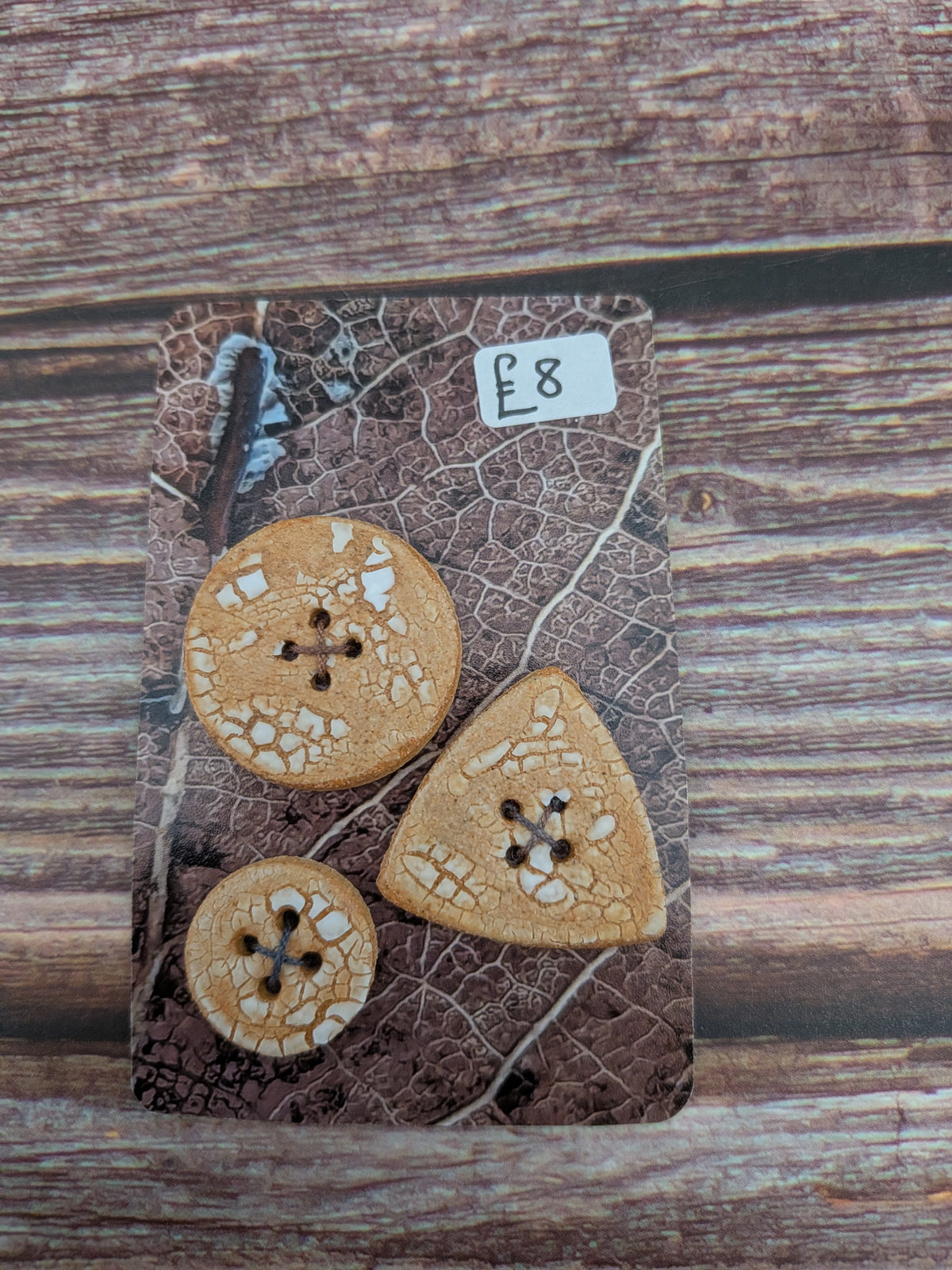 Handmade buttons