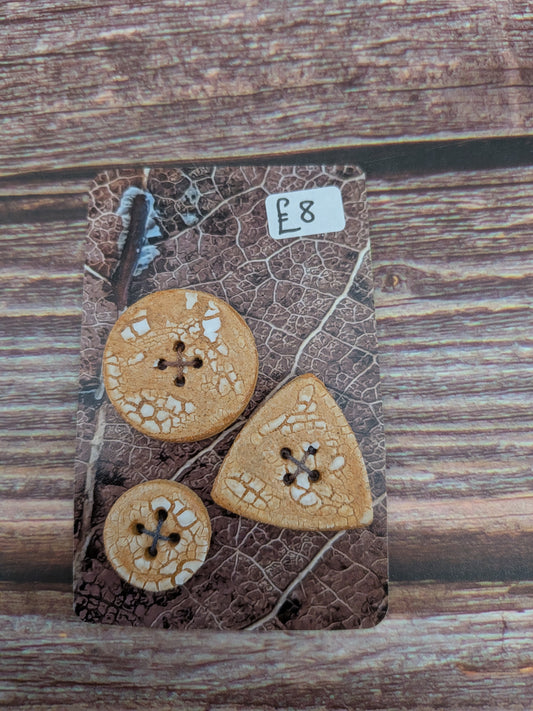 Handmade buttons