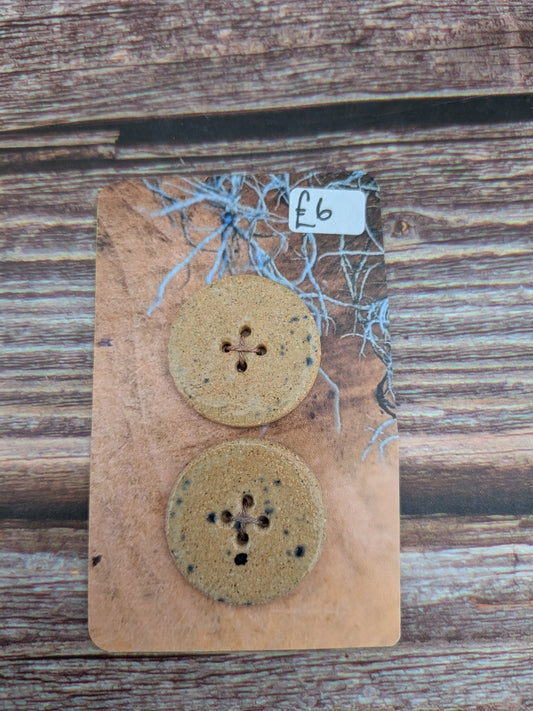 Handmade buttons