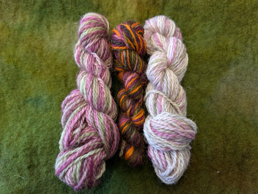 Hand dyed yarn pack 4ply HY09