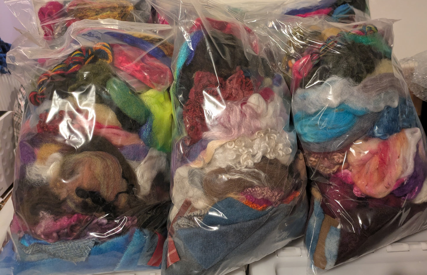 Medium studio scrap bag minimum 500g
