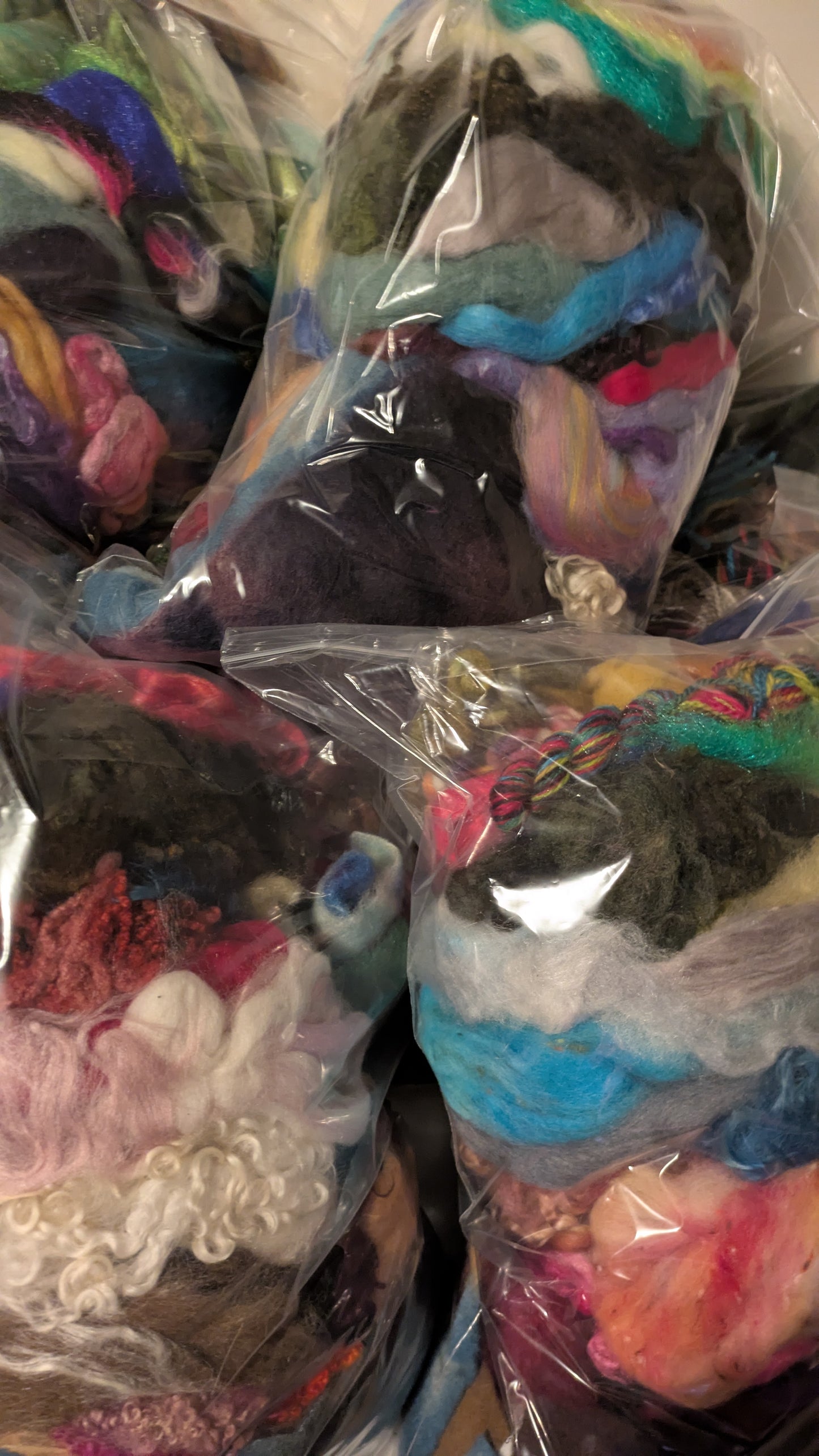 Medium studio scrap bag minimum 500g