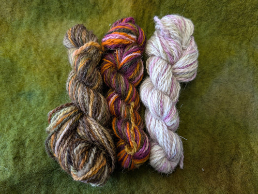 Hand dyed yarn pack 4ply HY01