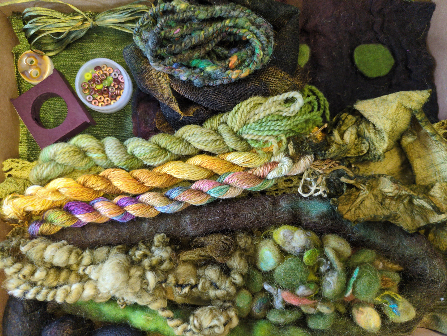 Kelp Creativity mixed media textiles Box- kelpCB11