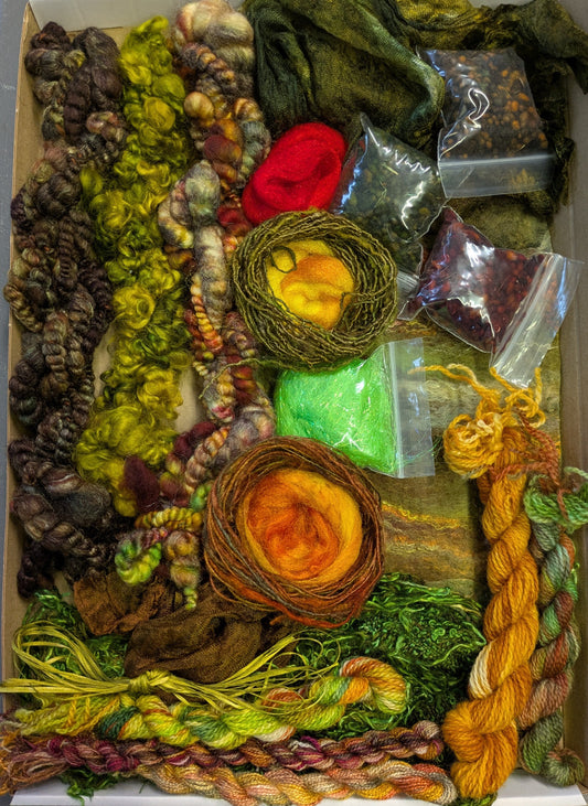 Luxury felting addition selection box large Autumn XLFA1