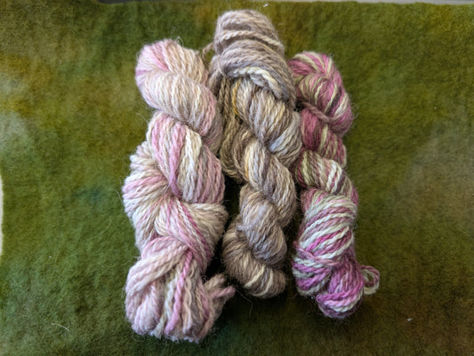 Hand dyed yarn pack 4ply HY10