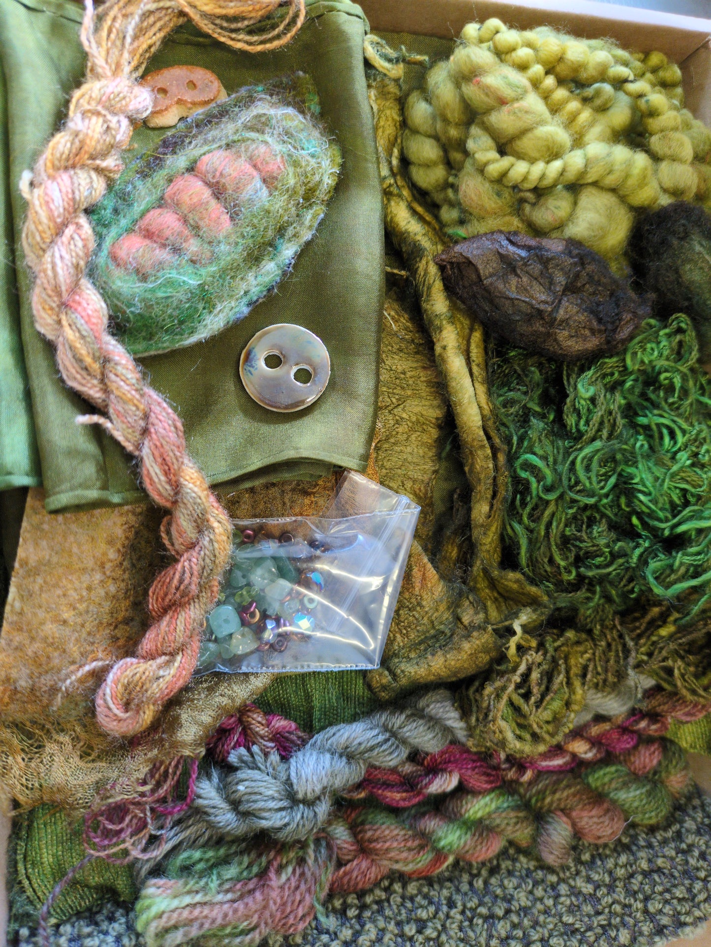 Forest floor creativity packs , stitch experiment FCP02