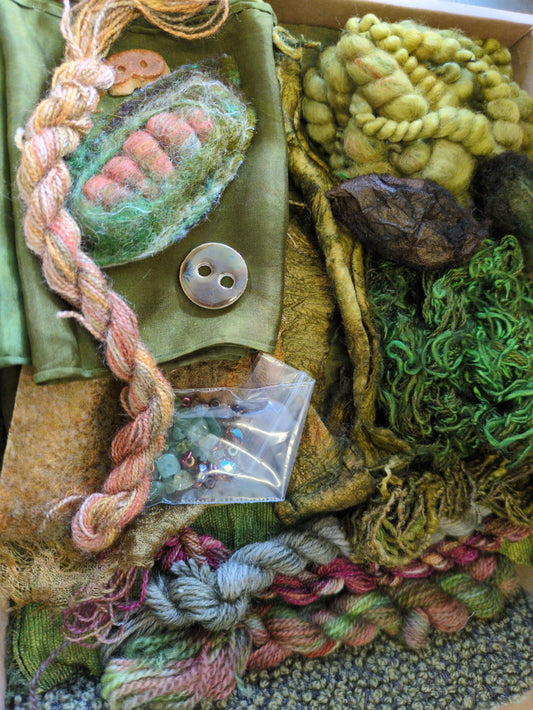 Forest floor creativity packs , stitch experiment FCP02