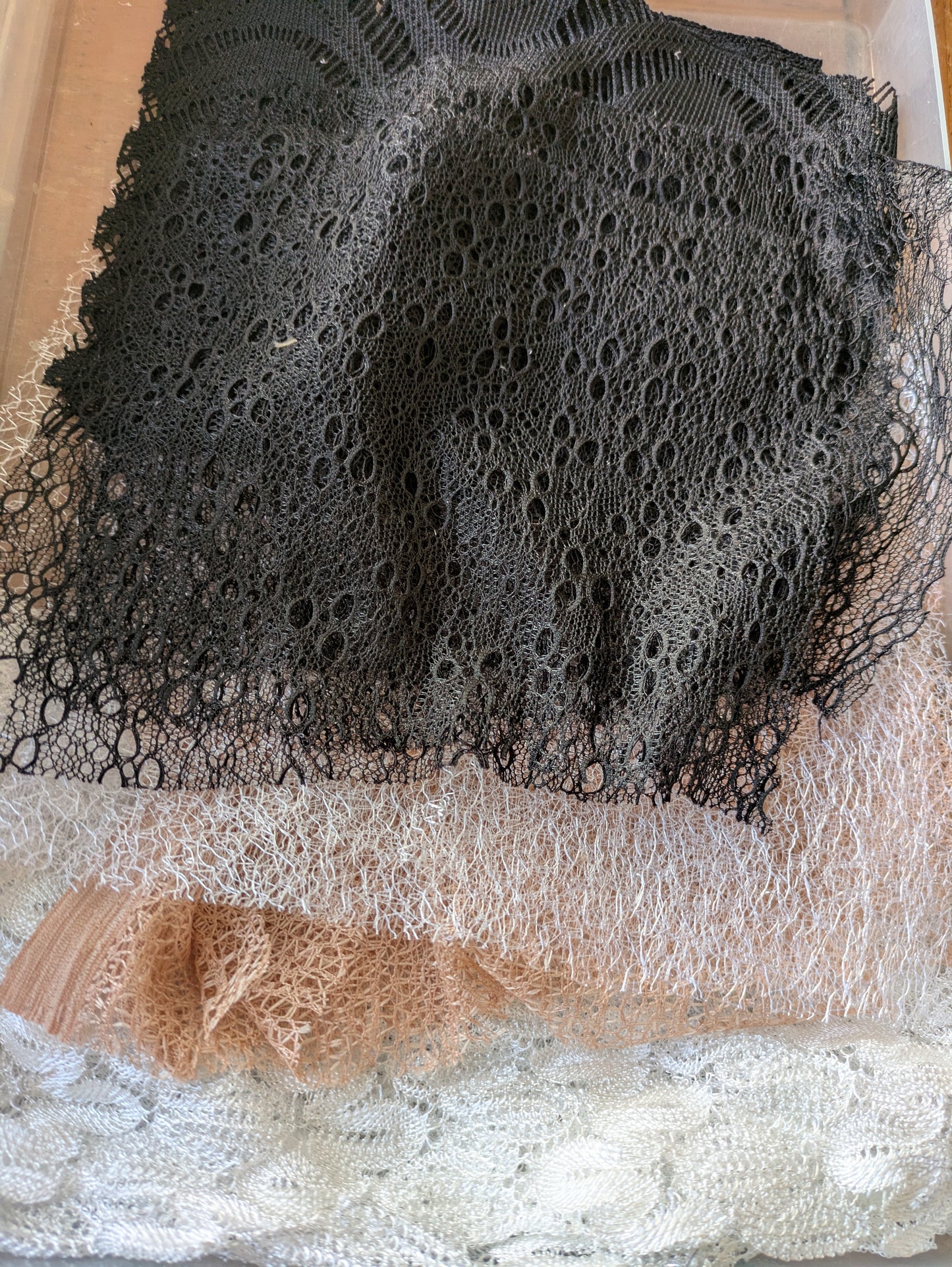 Starter pack for experimenting with foils on mixed media fabric pieces