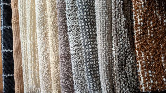 12 A4 pure wool textural luxury fabrics - creative textiles - bundle 1