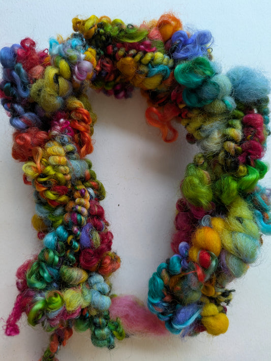 Creative textiles Hand spun/ hand dyed yarns - 40g- HSY92