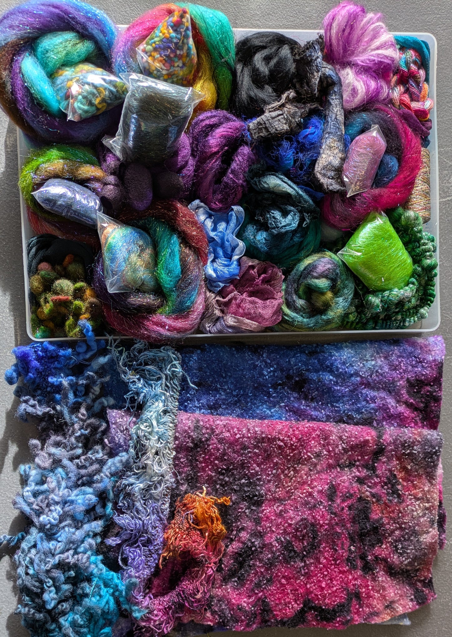 200g luxury textural additions galaxy geodes LFAGG04