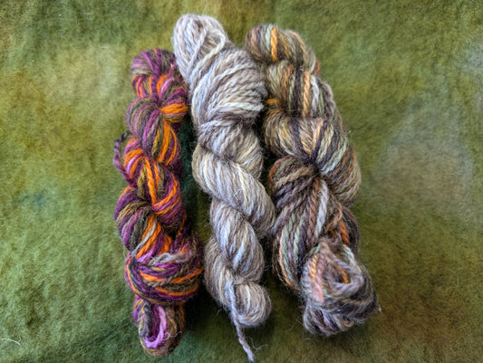 Hand dyed yarn pack 4ply HY06