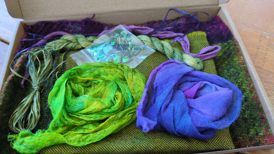 Thistles creativity packs , stitch experiment THCP02