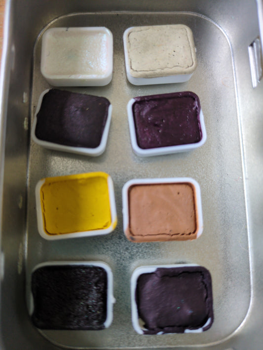 Handmade watercolour set E
