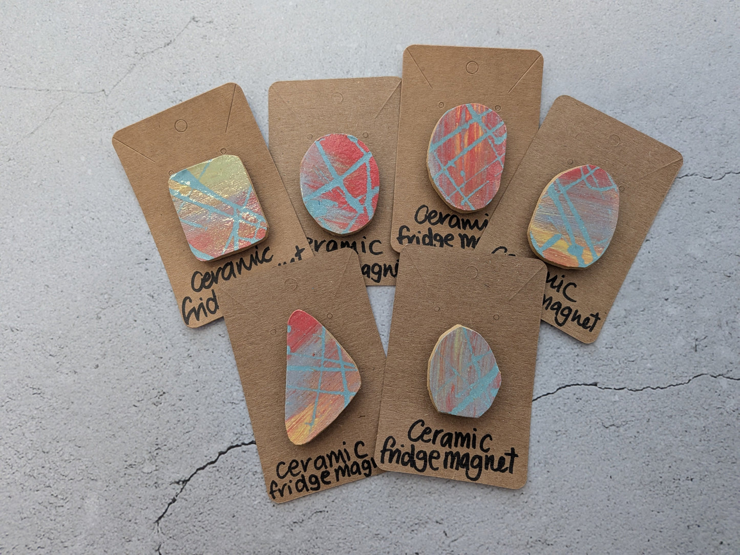 Ceramic Fridge Magnet