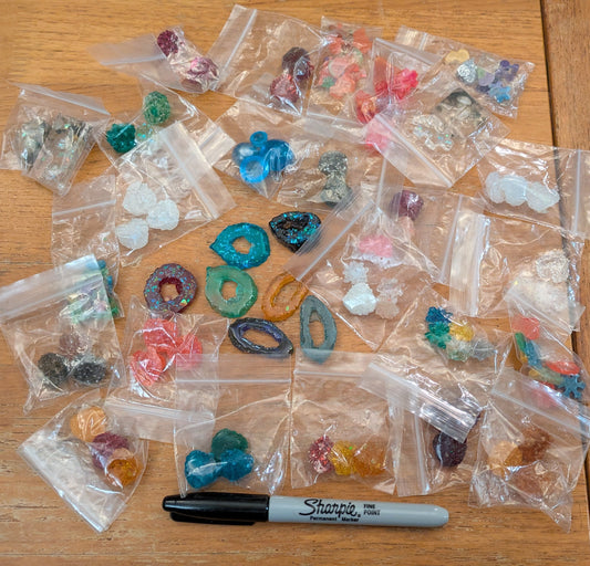 Hope is having a clear out of her resin experiments resin9