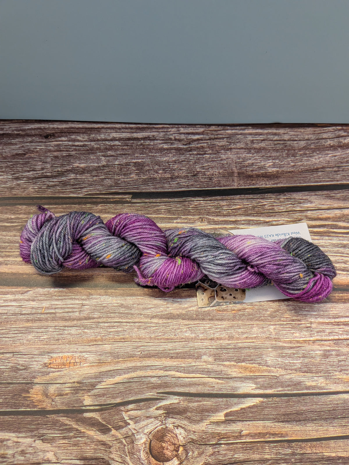 Hand Dyed 4ply Mini Neon Sparkly Skeins