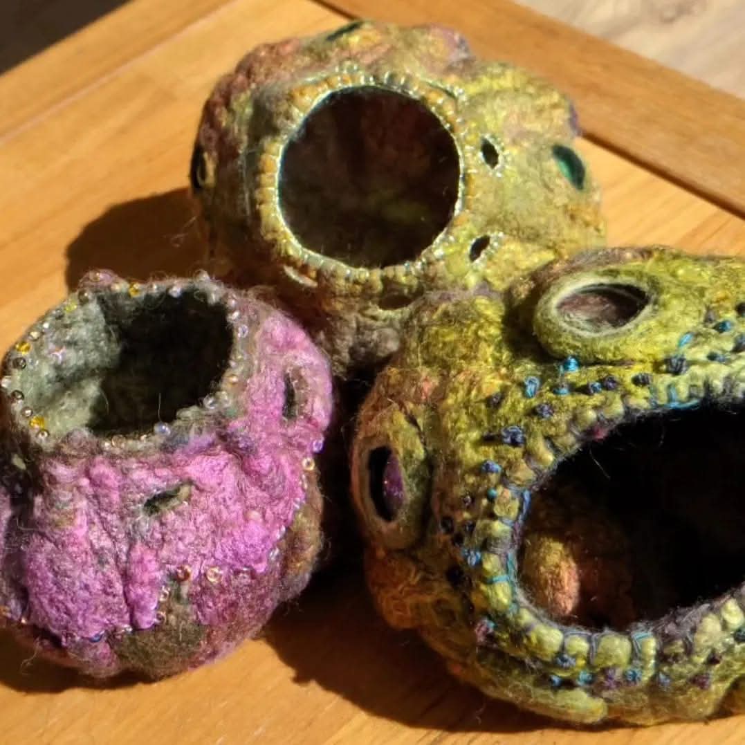 Workshop - Wet Felt vessel design of your choice - Fri 19th September