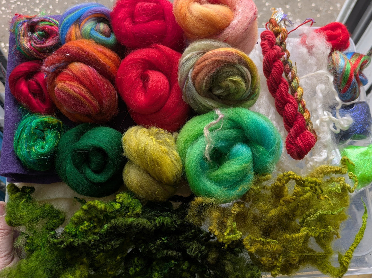 140g luxury wet felt pack with added texture WF12