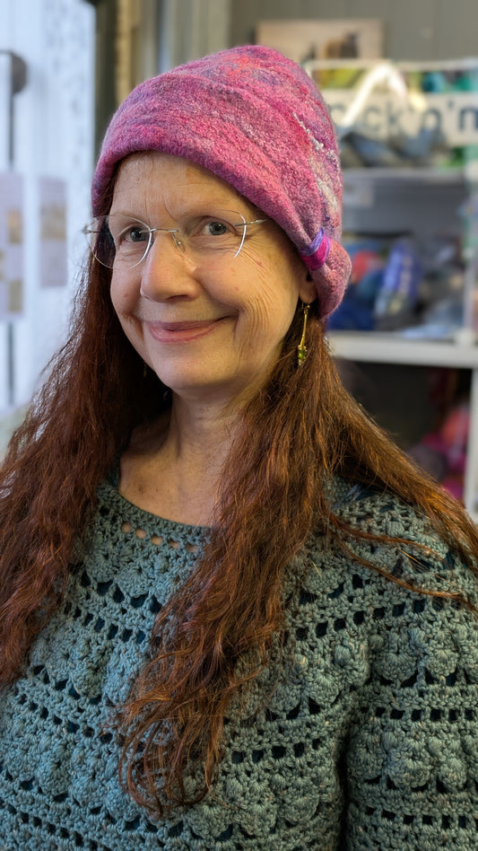 Deposit Workshop - Wet Felt nuno soft hat - Sat 25th April