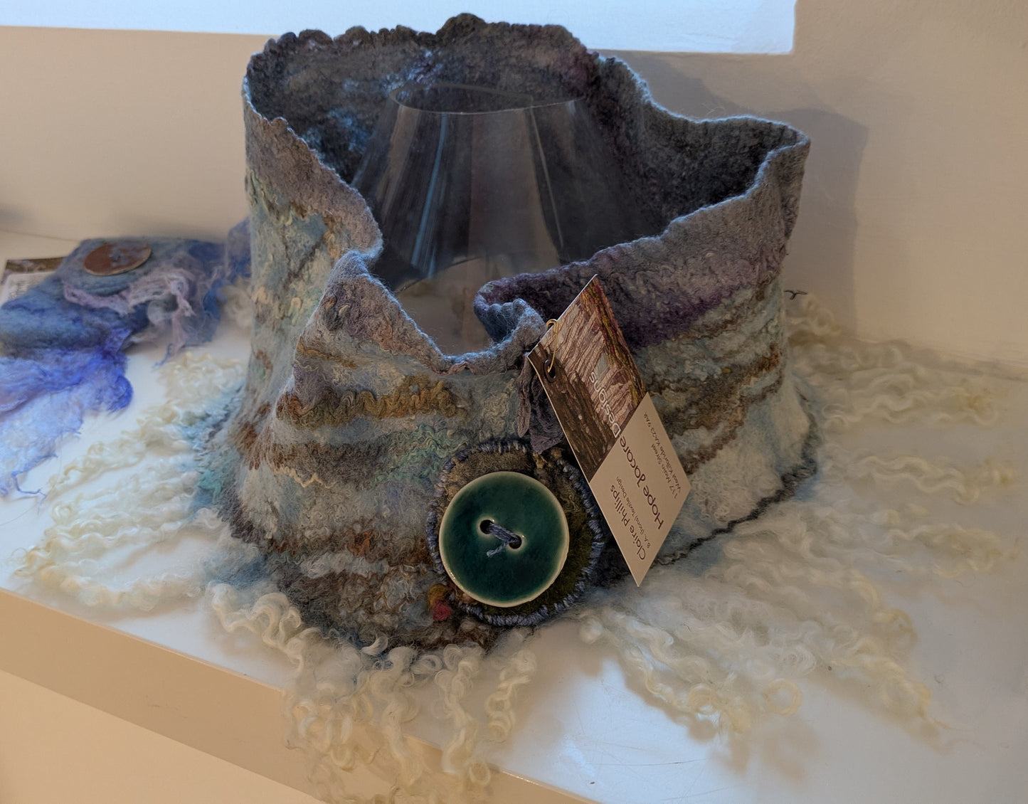 Deposit Workshop - Wet Felted collar- Sat 7th November