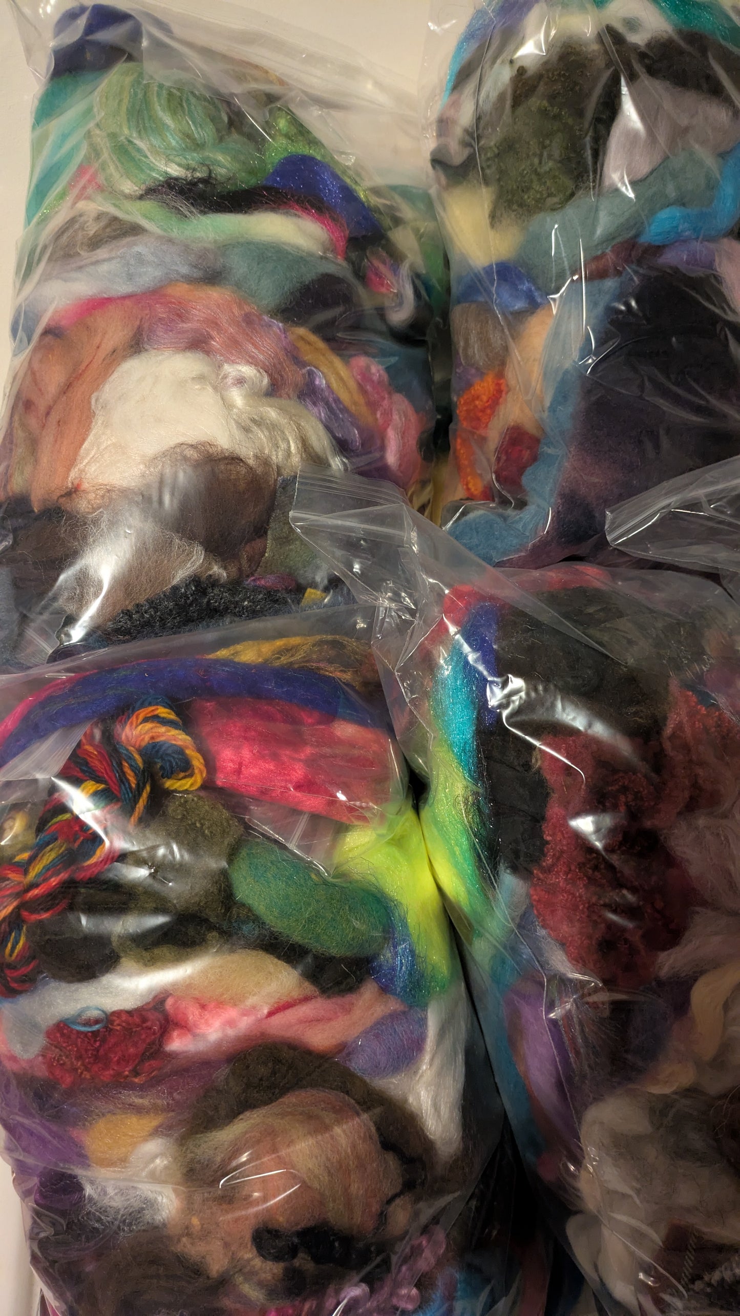 Medium studio scrap bag minimum 500g